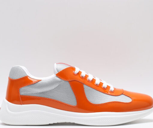 Prada America's Cup sneakers orange