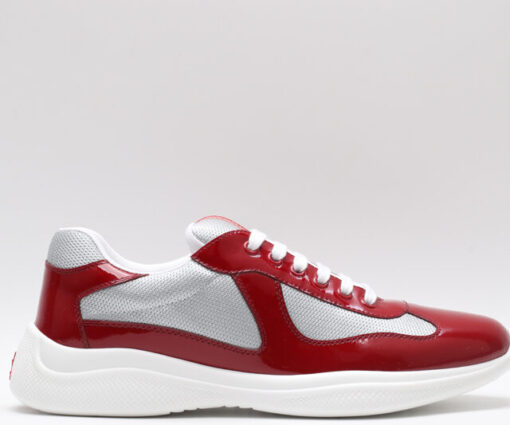 Prada America's Cup sneakers red