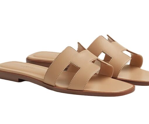 Hermes Sandal Oran Beige Natura