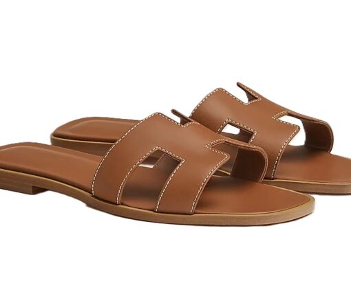 Hermes Sandal Oran Gold
