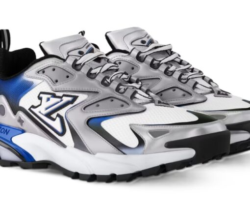 Alternative view of LV Runner Tatic White Blue