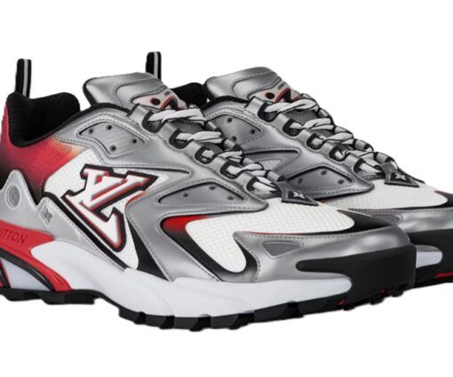 Alternative view of LV Runner Tatic White Red