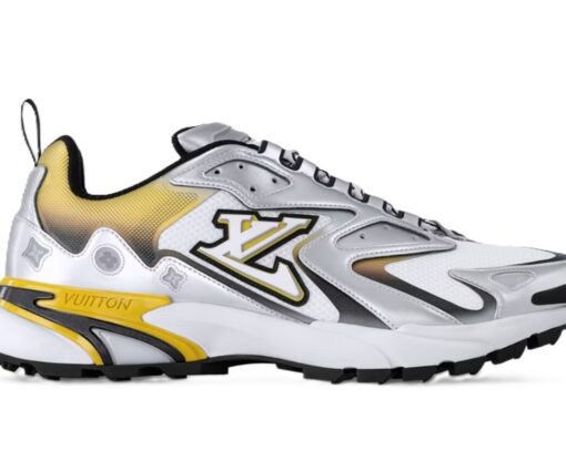 LV Runner Tatic White Yellow