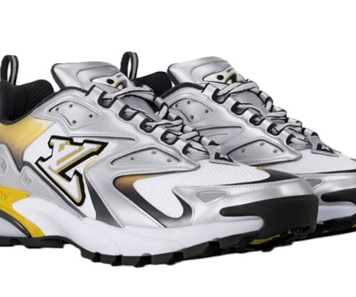 Alternative view of LV Runner Tatic White Yellow