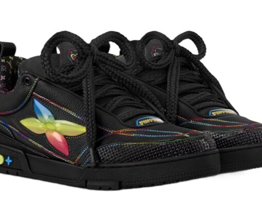 Alternative view of LV Skate Sneaker Black Colors
