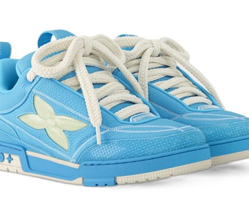 Alternative view of LV Skate Sneaker Light Blue