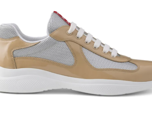 Prada America's Cup sneaker beige/light grey