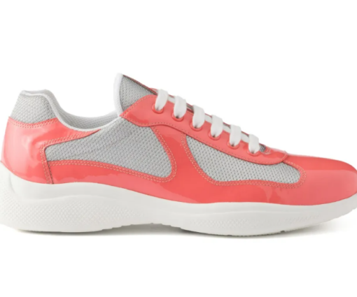 Prada America's Cup sneaker orange