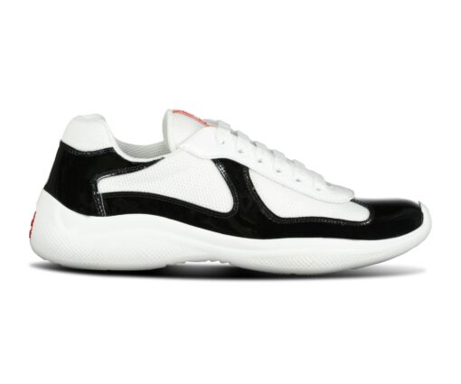 Prada Americas Cup Sneakers White & Black