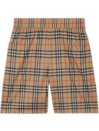 Burberry check-print Shorts
