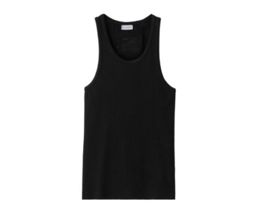 Burberry ribbed-knit vest top black
