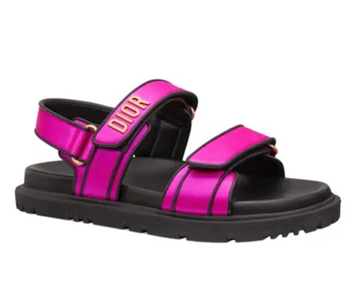 Dior Dioract Sandal Pink Satin