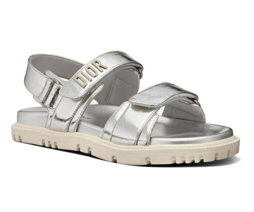 Dior Dioract Sandal Silver Fashion