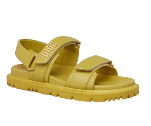 Dior Dioract Sandal Yellow