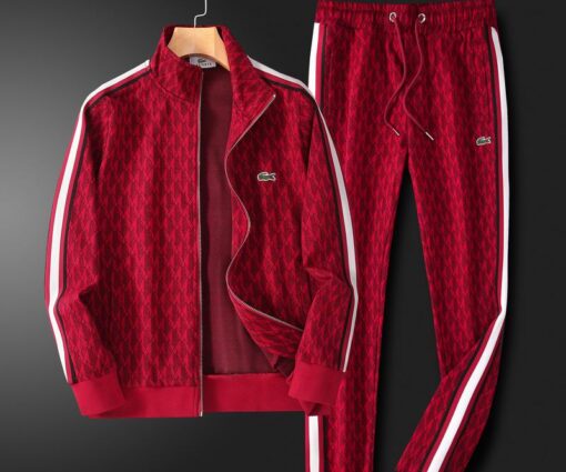 Lacoste Tracksuits Red