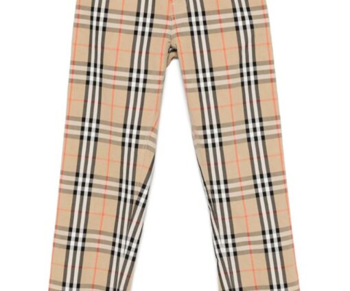 Burberry Check-print trousers