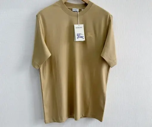 Burberry Burberry EKD-badge Cotton t-shirt Neutrals