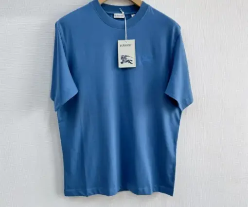 Burberry Burberry EKD-badge Cotton t-shirt blue