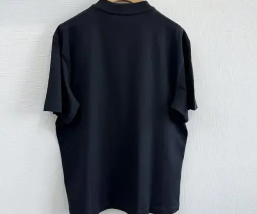 Alternative view of Burberry Knight Stamp Cotton T-shirt Black