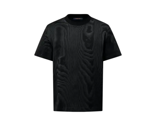 LV Jersey Jacquard T-Shirt Black
