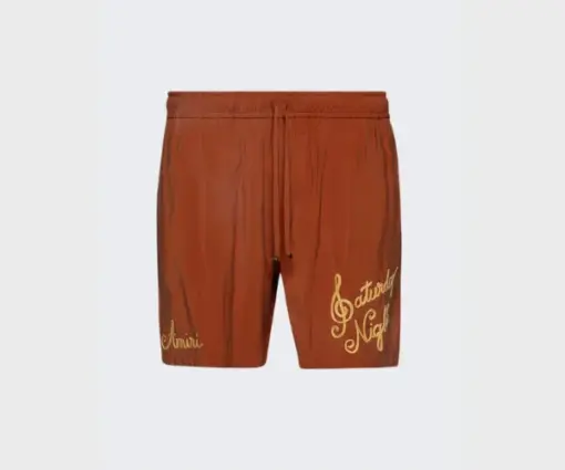 Amiri Saturday Night Short Burnt Orange