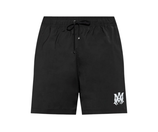 AMIRI Logo print swim shorts