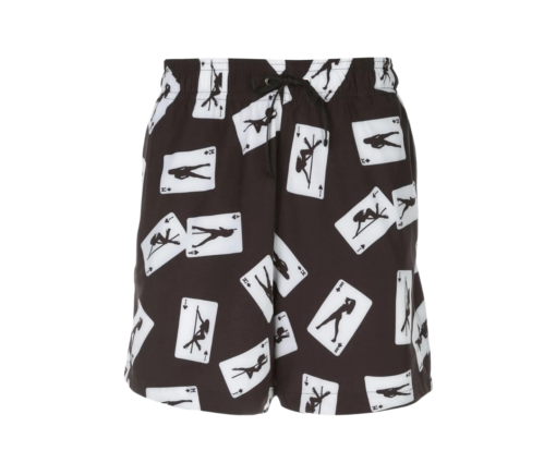 AMIRI Map print swim shorts