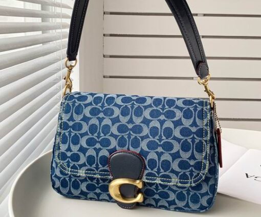 Coach Tabby Shoulder Bag Blue