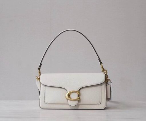 Coach Tabby Shoulder Bag White