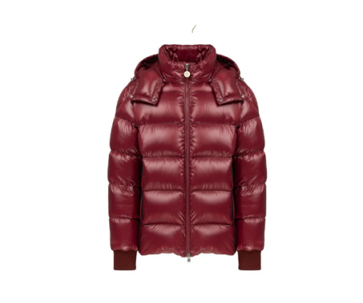 Moncler Classic Jacket Burgundy