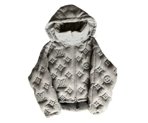 LV Puffer Coat Grey