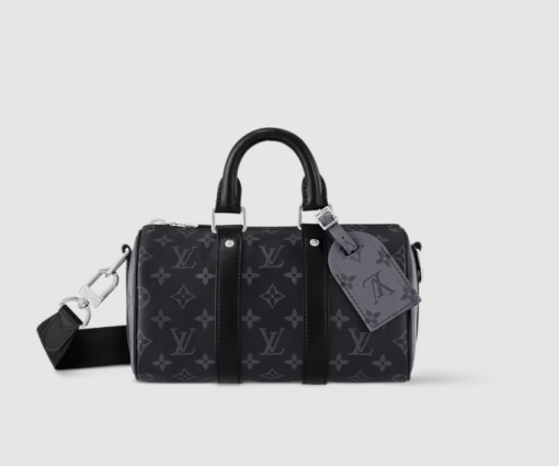 LV Keepall Bandoulière 25 Bag Black