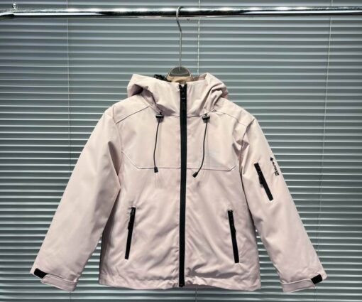 Arcteryx Waterproof Hooded Baby Jacket Pink