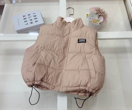Burberry Puffer Baby Vest Black