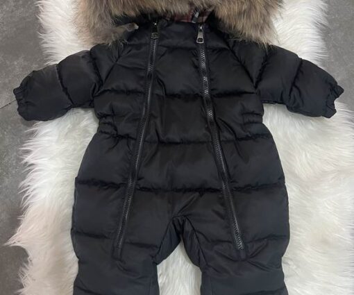 Burberry Baby Overalls Jacket Black