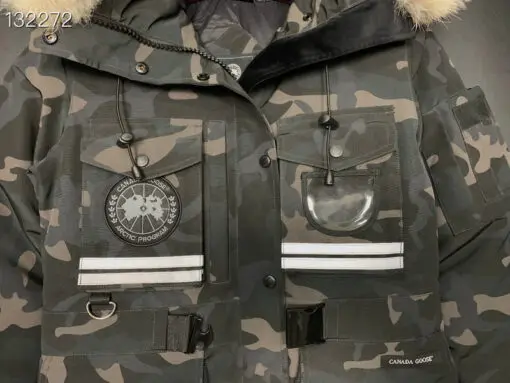 Alternative view of Canada Goose Camouflage Down Jacket Military Green