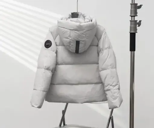 Alternative view of CANADA GOOSE Bryden Puffer Jacket White