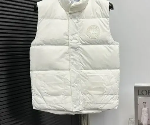 Alternative view of Canada Goose Garson Wool Vest White