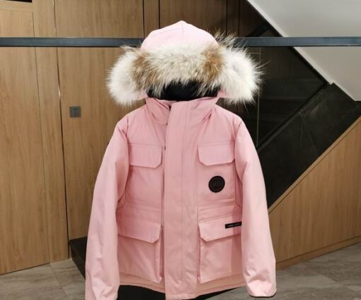 Canada Goose Baby Expedition Parka Jacket Pink