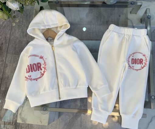Dior Kids Tracksuit White
