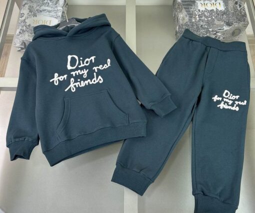 Dior Kids Tracksuit Dark Green