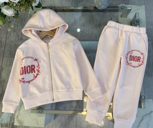 Dior Kids Tracksuit Light Pink