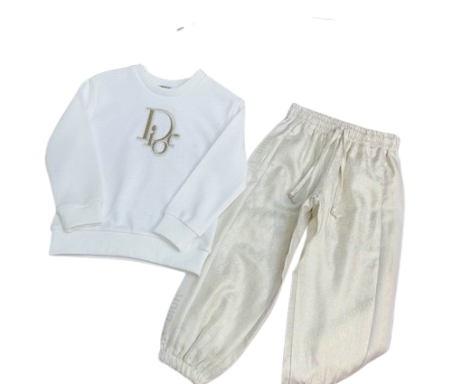 Dior Kids Tracksuit White