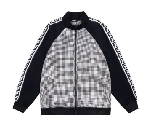 Fendi Jacket Gray And Black