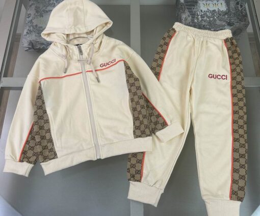 Gucci Baby Tracksuit White