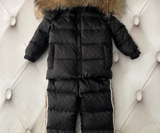 Gucci Baby Puffer Jacket Black