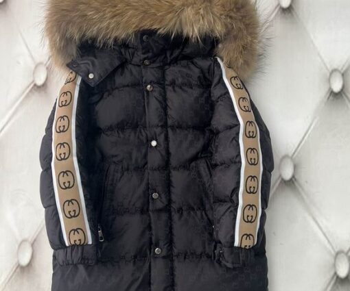 Gucci Puffer Down Jacket Black