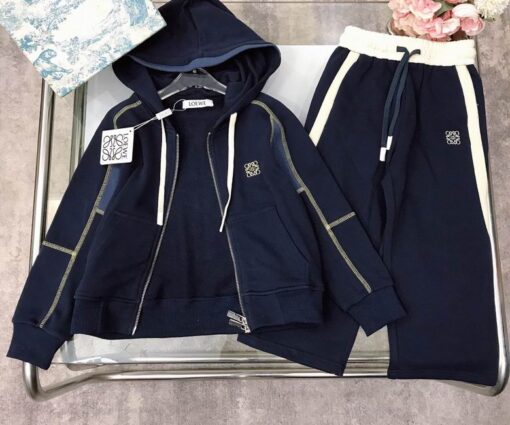Loewe Baby Tracksuit Navy Blue