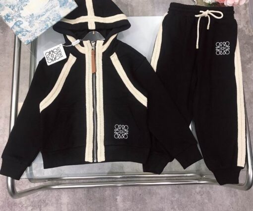 Loewe Baby Tracksuit Black