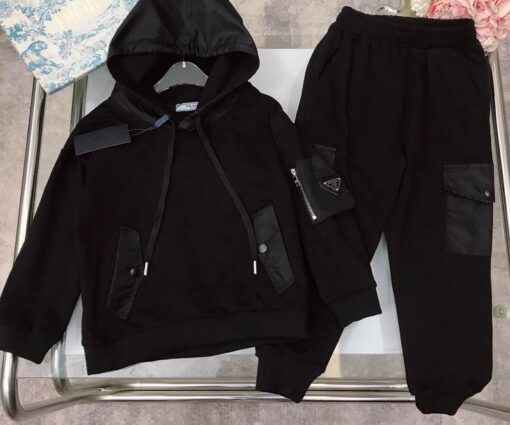 Prada Kids Tracksuit All Black